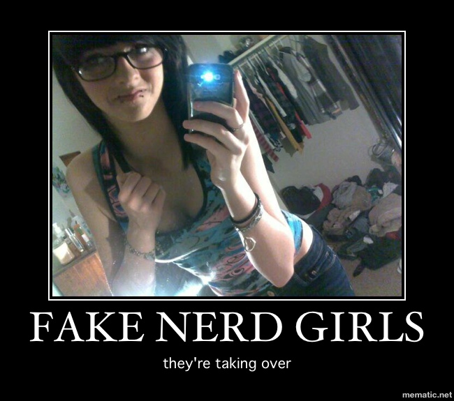 fake nerd girl